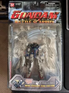 NEW GUNDAM BATTLE SCARRED MOBILE SUIT WING GUNDAM ZERO CUSTOM BANDAI 2003 - Picture 1 of 3
