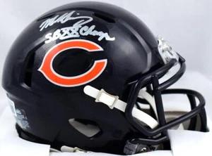 Mike Singletary Autographed Bears Speed Mini Helmet w/SB Champs- Beckett W Holo - Picture 1 of 5