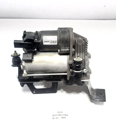 ✅ 12-19 OEM Mercedes W166 ML63 Airmatic Suspension Valve Block Compressor Pump - Image 1 of 4