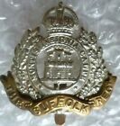 WW1 The Suffolk Regiment Cap Badge KC Bi-Metal Slider ANTIQUE Genuine