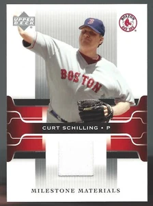 Curt Schilling 2005 Upper Deck Marquee Attractions Jersey Card# MM-CS - Picture 1 of 4