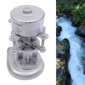 Micro Hydroelectric Generator Hydro Power Station Water Turbine Generator NEW - Picture 1 of 12