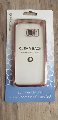 Soft Clear Protective Case For Samsung S7 made by Tortoise FREE POSTAGE - Image 1 of 3