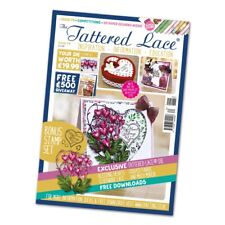 NEW Tattered Lace Issue 74 Magazine with FREE Bleeding Heart Die - CLEARANCE
