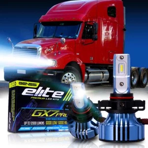 Kit de faros bombilla LED HID de haz bajo para 96 a 2017 Freightliner Columbia GX7 - Imagen 1 de 12