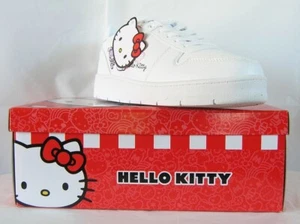 Hello Kitty Sneakers rosa Herzen US Damengröße 10 neu im Karton - Bild 1 von 10