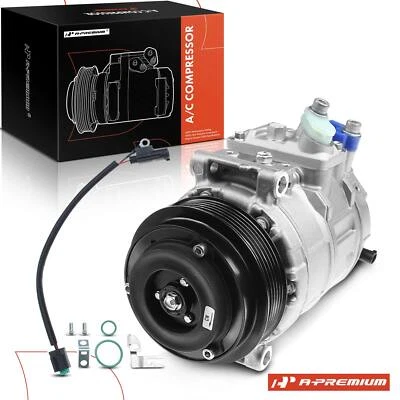 Compresor de aire acondicionado A-Premium con estilo 7SEU17C / 7SEU16C para Mercedes-Benz W203 C230 Foto 1 de 4