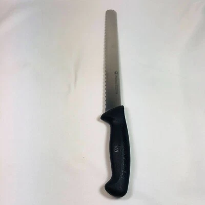 Zwilling J.A. Henckels 10" Serrated Round Nose Slicer Knife, 32202-256 Spain - Image 1 of 4