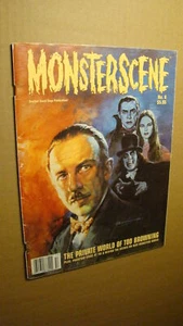 MONSTERSCENE 6 *SOLID* FRANKENSTEIN DRACULA FAMOUS MONSTERS BASIL GOGOs ART - Picture 1 of 1