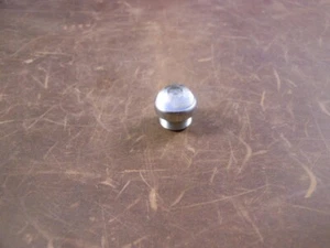 Vtg CLEAR Glass Threaded Dash Jewel Indicator Light Rat Rod Custom Jalopy - Picture 1 of 6