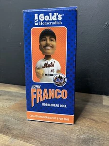 John Franco 2003 Gold’s Meerrettich Bobblehead - Mets - Neu - Bild 1 von 12