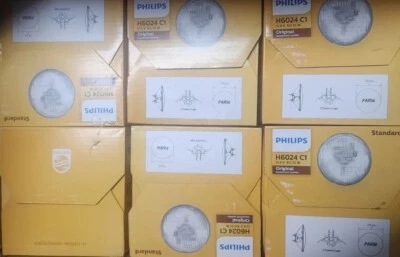 (LOTE DE 6) Philips H6024C1 Philips haz sellado estándar H6024 Foto 1 de 4