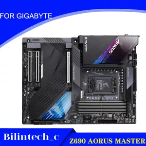FOR Gigabyte Z690 AORUS MASTER Motherboard LGA1700 Slot Z690 DP DDR5 - Picture 1 of 5