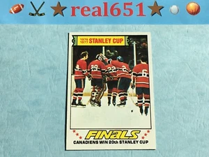 1977 Topps #264 MONTREAL CANADIENS Stanley Cup | Win 20th | Sharp VN Vintage - Picture 1 of 6