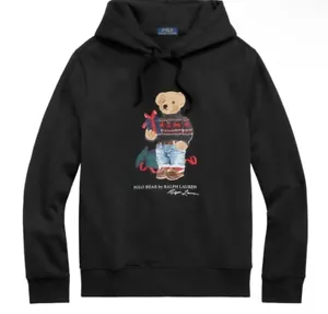 NWT Polo Ralph Lauren Polo Bear Hoodie 2XLT Bear Hooded PULLOVER Sweatshirt - Picture 1 of 4