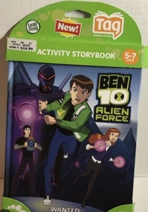 Leap Frog Tag Reading System Ben 10 Alien Force "Wanted Kevin Levin" Book only - Foto 1 di 2