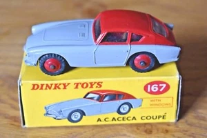 Dinky Toys; 167; A.C. Aceca Coupe; Original Box Colour Coded - Picture 1 of 16