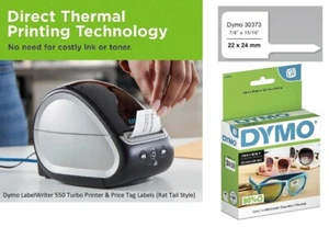 Dymo Jewelry Price Tag Label Printer & Labels - Picture 1 of 2