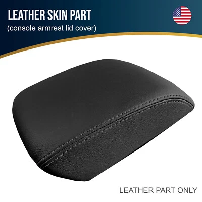 Cubierta de reposabrazos negra para consola de carbono para Ford Transit Connect 2014-2020 Foto 1 de 4