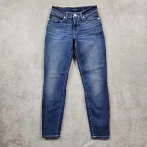 Lucky Brand Jeans Womens 6/28 (Fits 26X29) Blue Mid Rise Skinny Ava Ankle Denim - Picture 1 of 16
