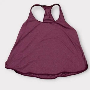 Lululemon Racerback Tank Womens 8 Purple Heather Round Hem 17” PTP Adult 8 - Picture 1 of 7