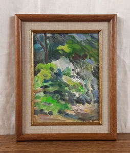 Blühende Bäume, Frühlingslandschaft, Original Ölgemälde, ukrainischer Künstler - Bild 1 von 9