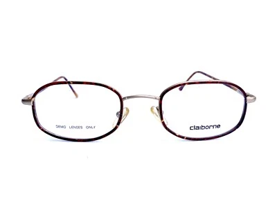 Nuevo De Colección Liz Claiborne Oro Tortuga Metal Ovalado Gafas Italia C-578 49 22 140 Foto 1 de 4