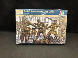 Italeri World War II British Paratroopers "Red Devils" 1:72 Scale Model Kit 6034 - Picture 1 of 7
