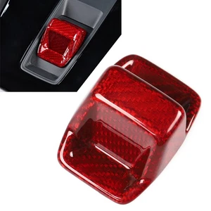 Innenraum Schalthebel Schaltknopf Abdeckung Trim Rot Für Audi A3 S3 RS3 8Y 20-23 - Picture 1 of 9