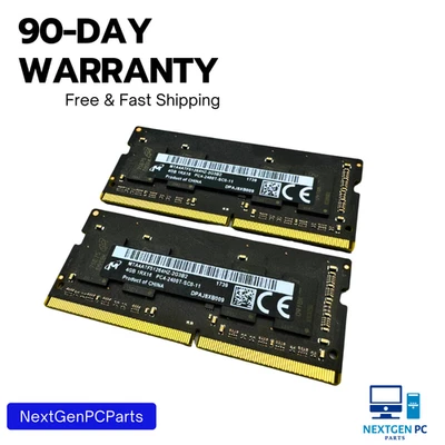 Apple Micron 8GB (2x4GB) 1Rx16 PC4 DDR4 2400MHz Memory RAM MTA4ATF51264HZ-2G3B2 - Image 1 of 4
