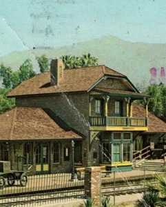 Cartolina d'epoca Los Angeles State & County Arboretum Arcadia CA (vedi scansione) - Foto 1 di 3