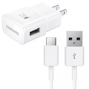 🔋 3FT Samsung 15W USB-C Wall Charger + Cable | For Galaxy S - Photo 1 sur 5