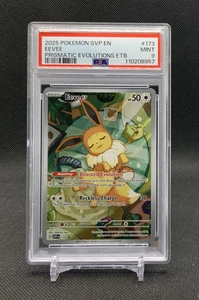PSA 9 MINT EEVEE ETB SVP 173 Black Star Promo Prismatic Evolutions 2025 - Bild 1 von 2