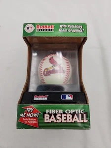 Vintage St. Louis Cardinals MLB Fiber Optic Baseball Riddell Sports Baseball - Picture 1 of 9
