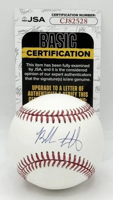 Pelota de béisbol oficial de la MLB firmada por Bubba Watson Masters ganador de golf JSA Foto 1 de 2