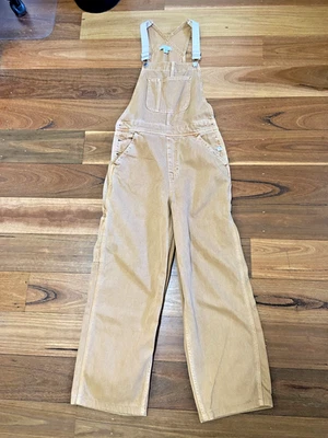 6 TopShop Denim Bib & Brace Jumpsuit  As New *BUY FIVE + ITEMS = POST - image 1 of 3