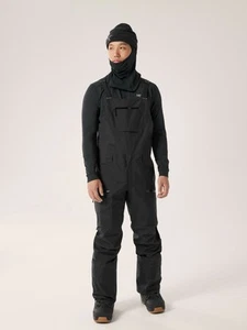Pantalones con tirantes Arc'teryx Sabre - Talla grande (modelo 2024, negro) - Perfecto estado - Imagen 1 de 12