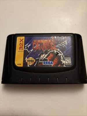 Cosmic Carnage Sega Genesis 32X Cart. Only - Image 1 of 2
