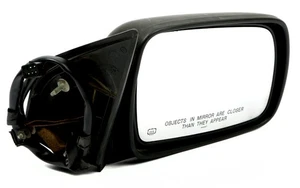 1996-1998 Jeep Cherokee Right Heated Power Mirror Side View Flat Black 55154802 - Picture 1 of 4