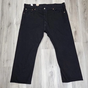 Levi's 501 Jeans Men's 46X29 Black Original New 005010193 - Picture 1 of 10