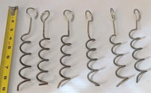 #2 Schwerlast Pfähle Stahl Bodenanker Heringe für Schlauchboote Menge 5  - Bild 1 von 3
