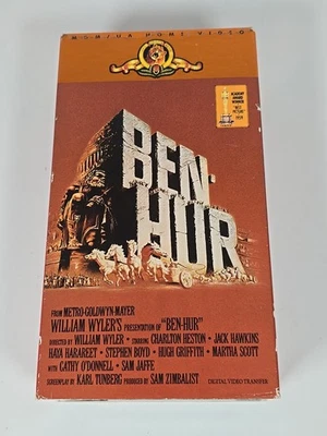 Ben-Hur VHS, 1987, 2-Tape Set Foto 1 de 3
