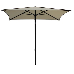 Maffei Sombrilla de jardín con cenefa en Dralon 200x200cm poste central 38/35mm  - Bild 1 von 3