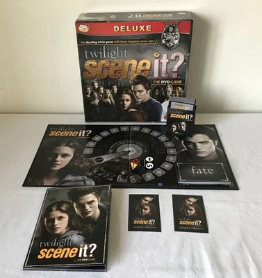 Boxed Twilight Movie Game DELUXE DVD SCENE IT PGu0909 De Luxe - Image 1 of 4