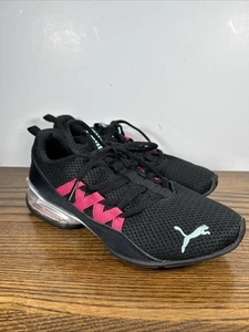PUMA Riaze Prowl Black Ignite Pink Women’s Size 7 - Picture 1 of 11