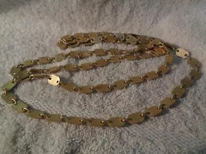 Vintage Gold Tone Necklace - 48" long - Picture 1 of 1