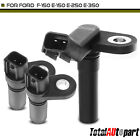 2x Camshaft & 1x Crankshaft Position Sensor for Ford F-350 E-150 Lincoln Mercury