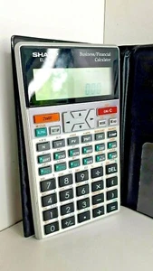 SHARP EL-738, calculadora de negocios/finanzas. (ref F 492) - Imagen 1 de 4