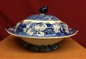 Enoch Wood & Sons Ciotola per Verdure con Copertura Rotonda da 10" Paesaggio Inglese - Foto 1 di 6
