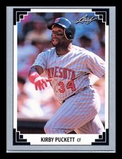 Kirby Puckett  1991 Donruss Leaf Previews  #21